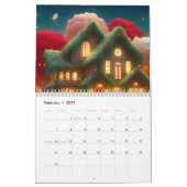 Schöner Design-Kalender Kalender (Feb 2027)