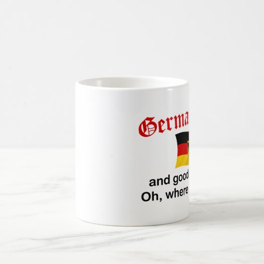 Schöner Deutscher Oma Kaffeetasse (Mittel)