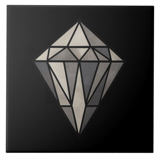 Schöner Diamant Fliese (Vorderseite)