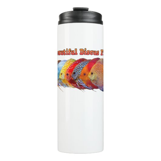 Schöner Discus Fish Thermal Tumbler Thermosbecher (Vorderseite)