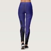 schöner Donner über dem Wald Leggings (Rückseite)