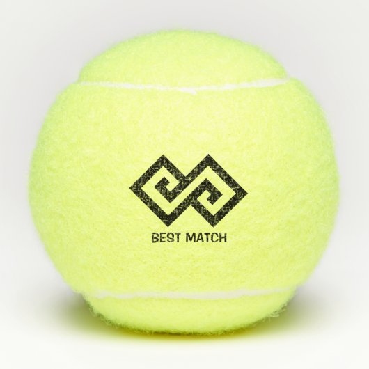 Schöner DoppelDiamond Tennisbälle (Vorderseite)