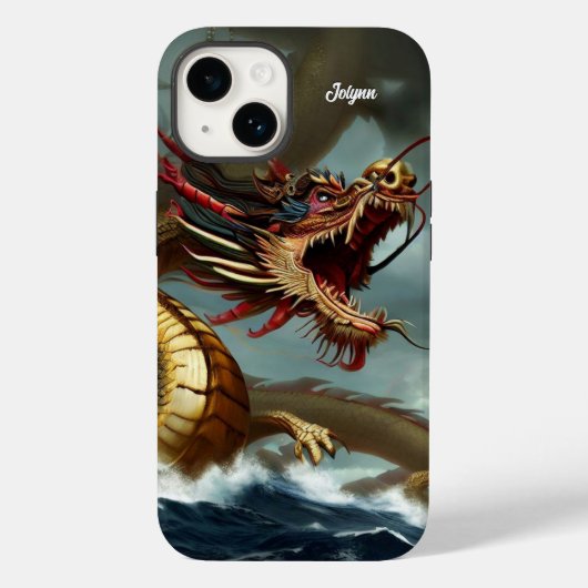 Schöner Drache Case-Mate iPhone Hülle (Rückseite)
