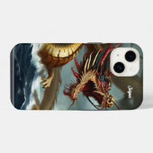 Schöner Drache iPhone Hülle (Rückseite (Horizontal))