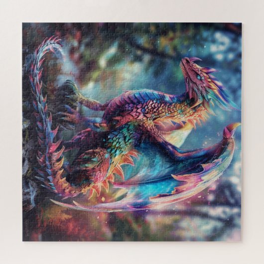 Schöner Drache Puzzle (Horizontal)