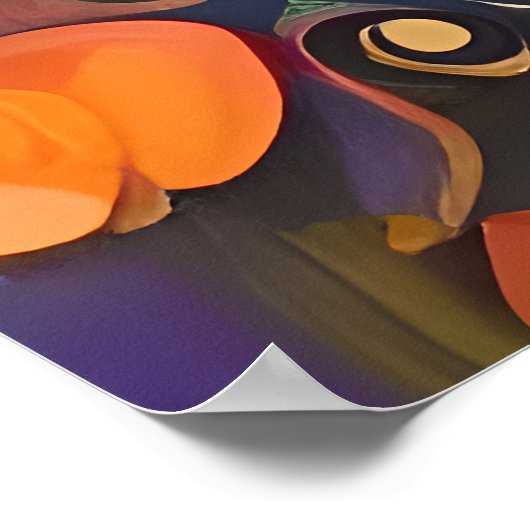 Schöner Drag Queen Klimt Style Poster (Ecke)