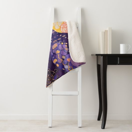 Schöner Drag Queen Klimt Style Sherpadecke (Beispiel)