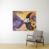 Schöner Drag Queen Klimt Style Wandteppich (Beispiel (Horizontal))