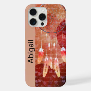 Schöner DreamCatcher Federn iPhone 15 Pro Max Hülle