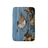 Schöner Dunlin Shorebird am Strand Badematte (Vorderseite Vertikal)