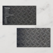 Schöner Edelstahl Visitenkarte (Vorne/Hinten)