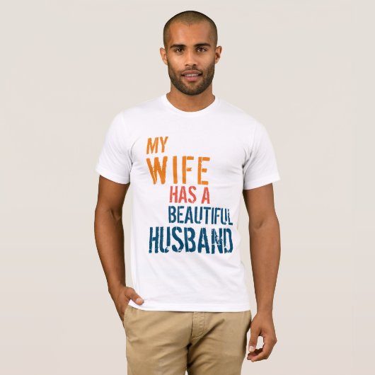 Schöner Ehemann T-Shirt (Vorne ganz)