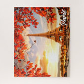 Schöner Eiffelturm | Paris, Frankreich Puzzle (Vertikal)