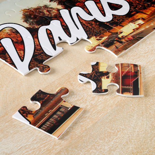 Schöner Eiffelturm | Paris, Frankreich Puzzle (Seite)