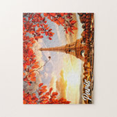 Schöner Eiffelturm | Paris, Frankreich Puzzle (Vertikal)