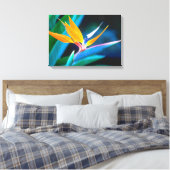 Schöner einzigartiger Bird of Paradise Leinwand (Insitu (Schlafzimmer))