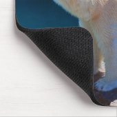 Schöner Eisbär-Mauspad Mousepad (Ecke)