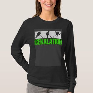Schöner Eishockeyspieler Trainer Fan T-Shirt