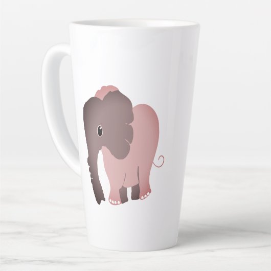 Schöner Elefant Milchtasse (Linke Ecke)