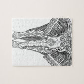 Schöner Elefant Puzzle (Horizontal)