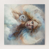 Schöner Engel am Himmel Puzzle (Horizontal)