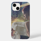 Schöner Engel mit Faiasy Fantasy Art Case-Mate iPhone Hülle (Rückseite)