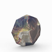 Schöner Engel mit Faiasy Fantasy Art Fotoblock (Links)