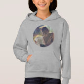 Schöner Engel mit Faiasy Fantasy Art Hoodie (Vorderseite)