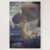 Schöner Engel mit Faiasy Fantasy Art Puzzle (Vertikal)