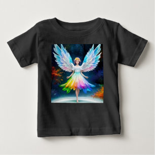 Schöner Engel mit Wings Baby T-shirt