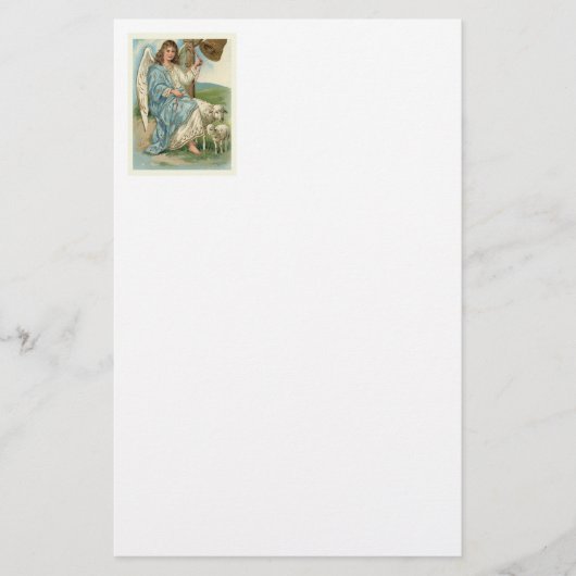 Schöner Engel und goldener Bauch Briefpapier (Vorderseite)