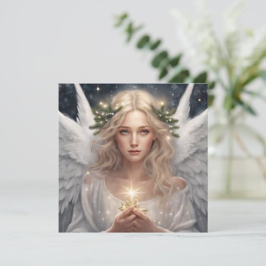 Schöner Engel von Weihnachten (Stehend Vorderseite)