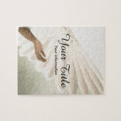 Schöner Engel Wings Geschenk u. fördernde Produkte Puzzle (Horizontal)