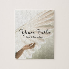 Schöner Engel Wings Geschenk u. fördernde Produkte Puzzle