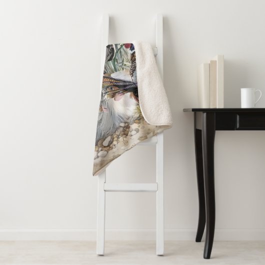 Schöner englischer Setter mit Pheasant , Kunst Sherpadecke (Beispiel)