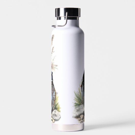 Schöner englischer Setter mit Pheasant , Kunst Trinkflasche (Rechts)