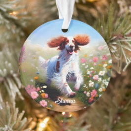 Schöner englischer Setter Ornament