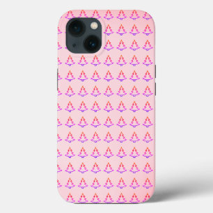 Schöner, erstaunlicher, rosa Christbaum Case-Mate iPhone Hülle