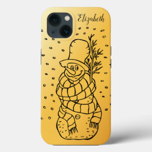 Schöner, erstaunlicher Weihnachtsschneemann Case-Mate iPhone Hülle