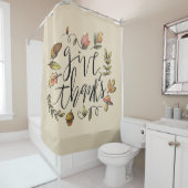 Schöner Fall dank Duschvorhang geben (Beispiel)