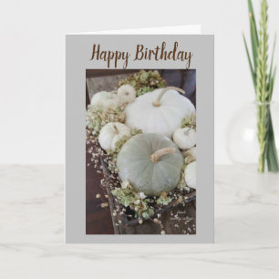 **SCHÖNER FALL** GLÜCKLICHER GEBURTSTAG KARTE