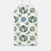 Schöner Fall Pumpkin Geschenkanhänger (Rückseite)