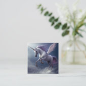 Schöner, farbenfroher Hintergrund Quadratische Visitenkarte (Stehend Vorderseite)