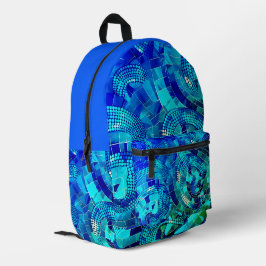 Schöner, farbenfroher Rucksack, einer von der Art Bedruckter Rucksack