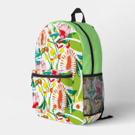 Schöner, farbenfroher Rucksack, einer von der Art Bedruckter Rucksack