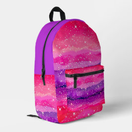 Schöner, farbenfroher Rucksack, einer von der Art Bedruckter Rucksack