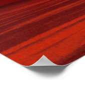 Schöner farbenfroher Sonnenaufgang am Meer mit Dra Poster (Ecke)