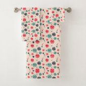 Schöner farbiger Kreis Badhandtuch Set (Insitu)