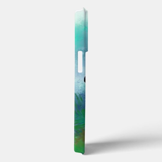 Schöner Farbparrot iPhone Case (Rückseite / Rechts)