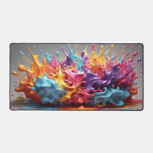Schöner Farbschimmer Art #4 Schreibtischunterlage (Vorderseite)